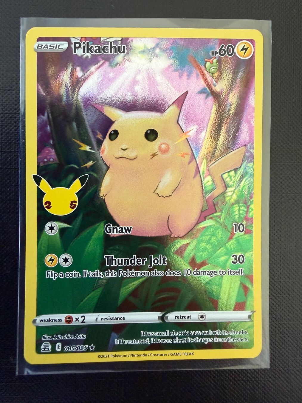 Pokémon Carte collezionabili: Pikachu #005 EN Celebration – Nuovo (secondo la descrizione) da Savigny venduto da Matgab94