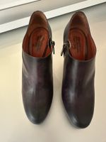 Original Santoni Stiefeletten, lila, Gr. 38