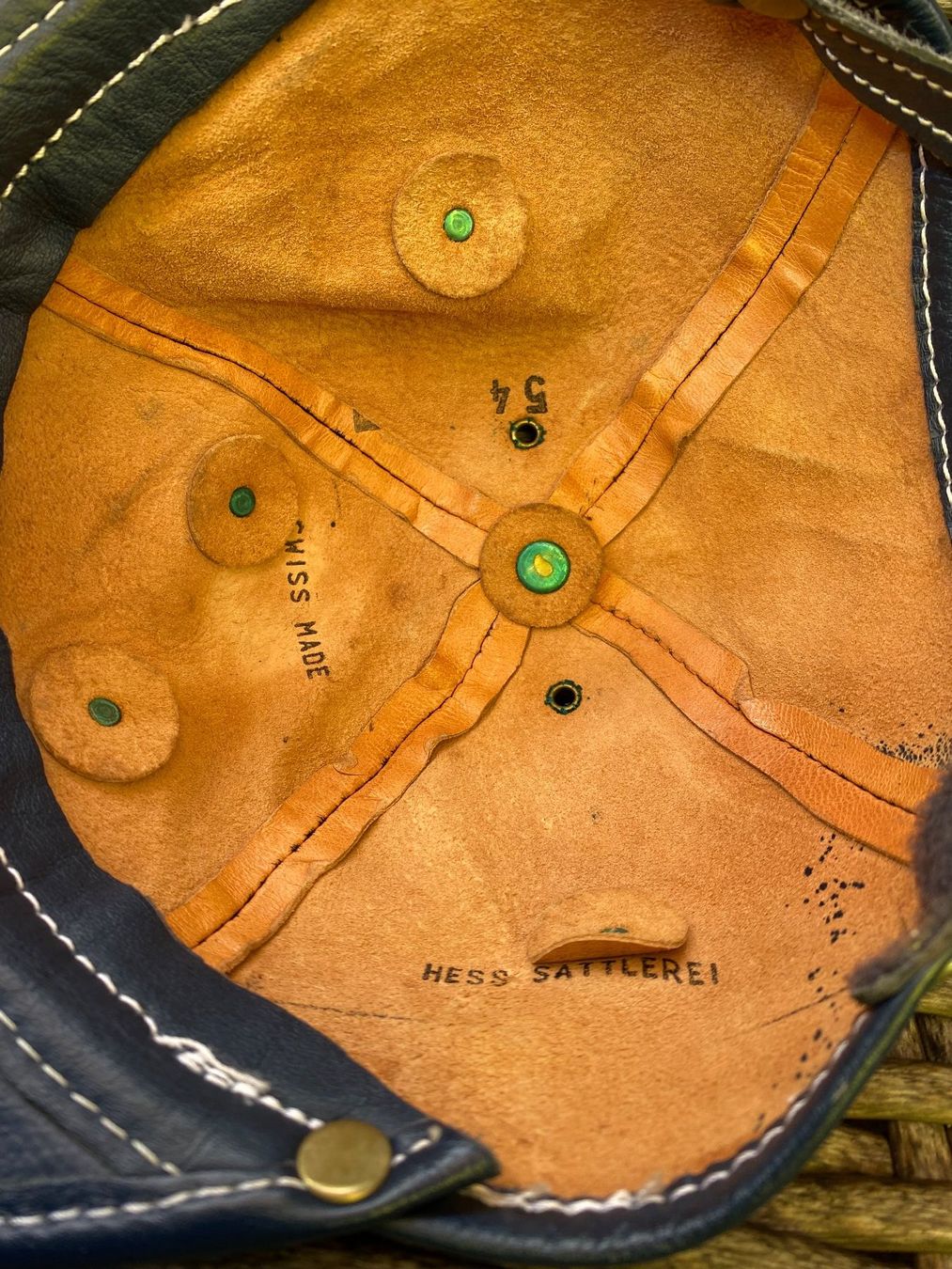 Copricapi, berretti & cappellini: Leder Cap - Gr. 54 / Mütze / Basecap / Schwingfest/Volklore – Usato da Emmen venduto da Sutim2005 8