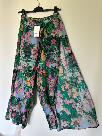 Desigual Stoffhose mit Seitenschlitz NEU