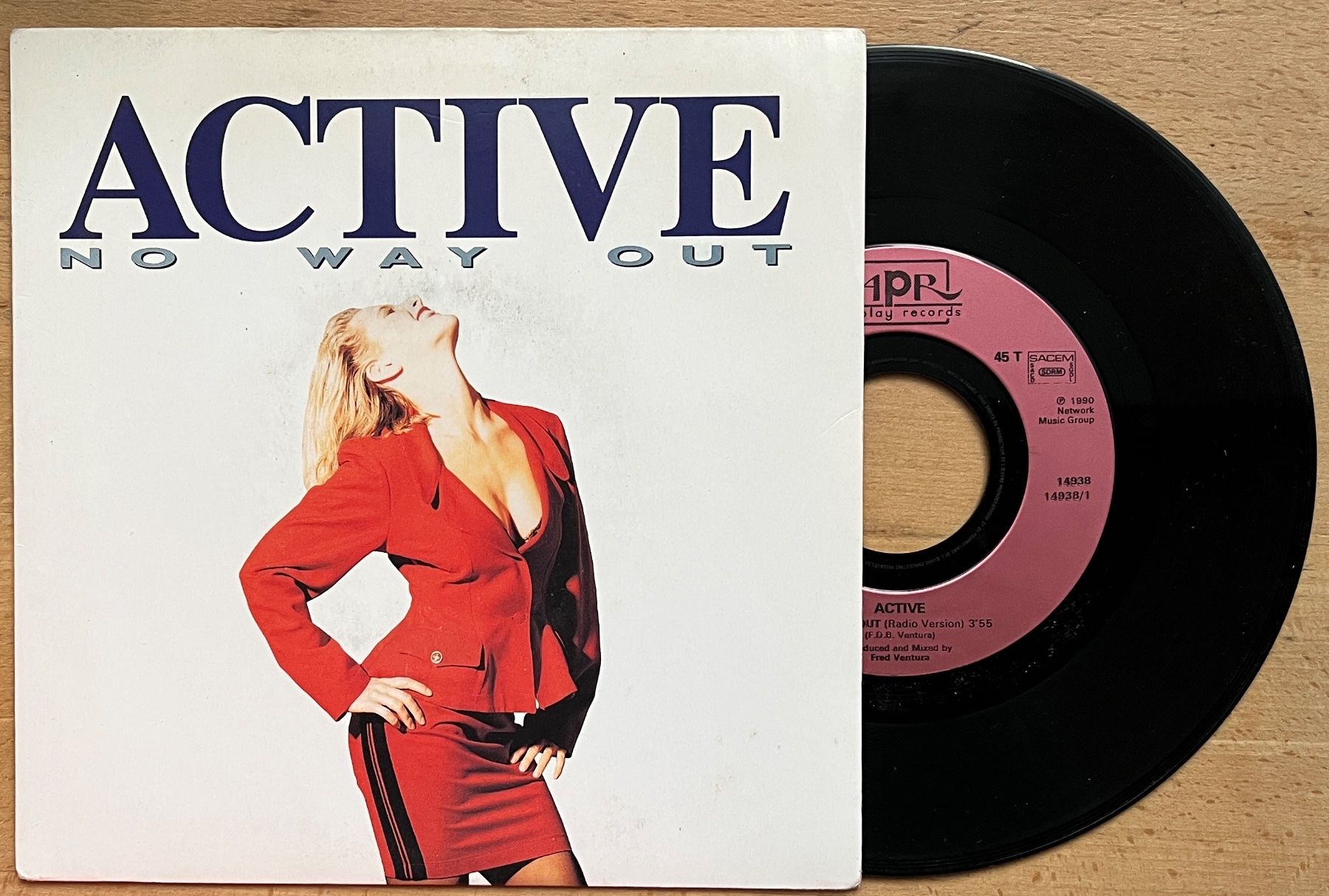 Dischi in vinile: 45t.  Active-No way out – Usato da Renan BE venduto da johncactus 2