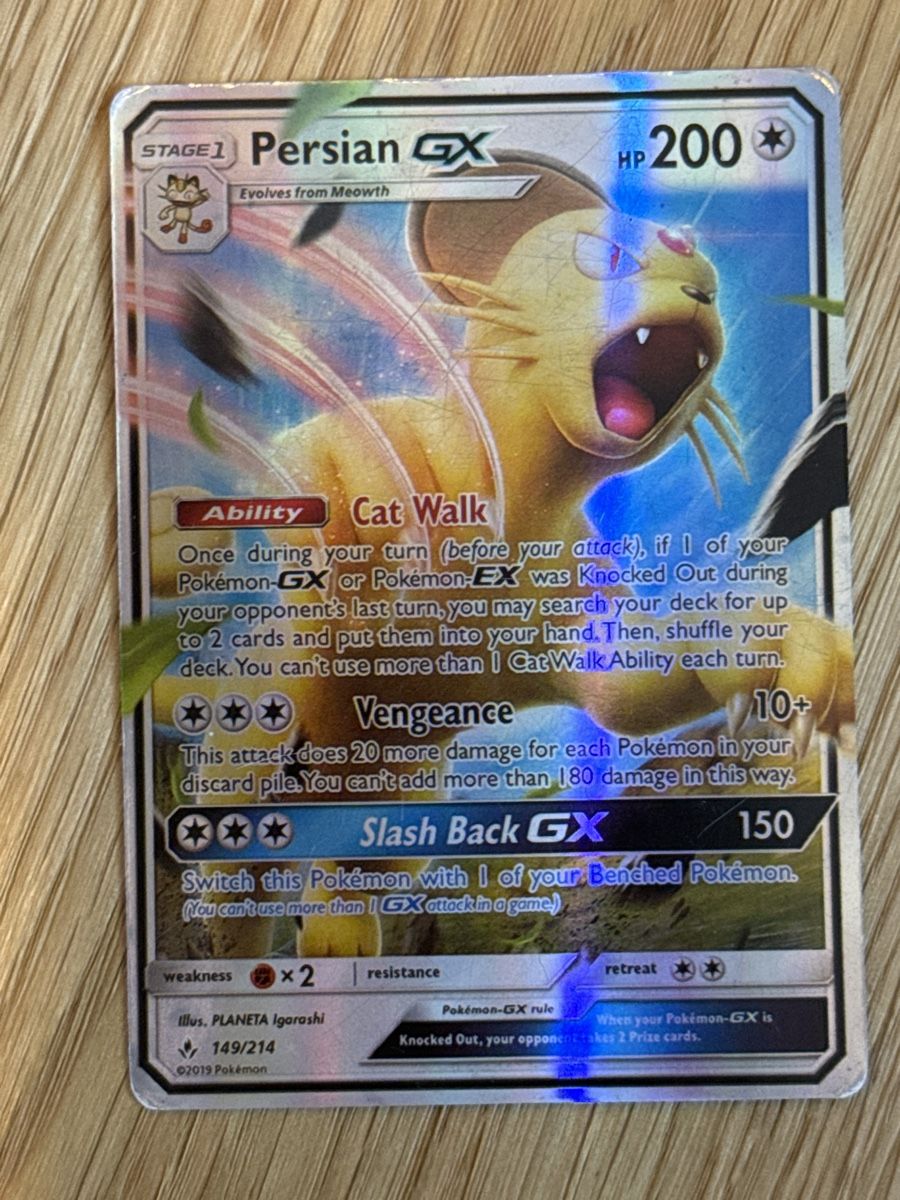 Pokémon Carte collezionabili: Pokémon Karte Persian GX – Usato da Küssnacht am Rigi venduto da mic_xr8d