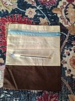 Handgemachte Federtasche / Schminktäschli, Unikat Top!