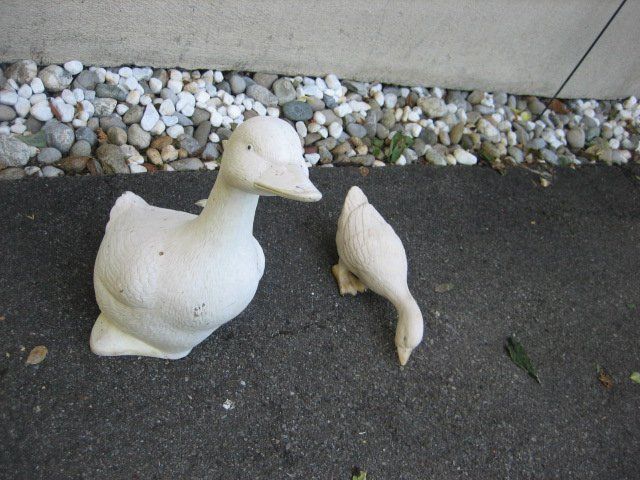 Statuette: 2 Enten / Gänse aus Ton – Usato da Winterthur venduto da Lunaticalpha1 3