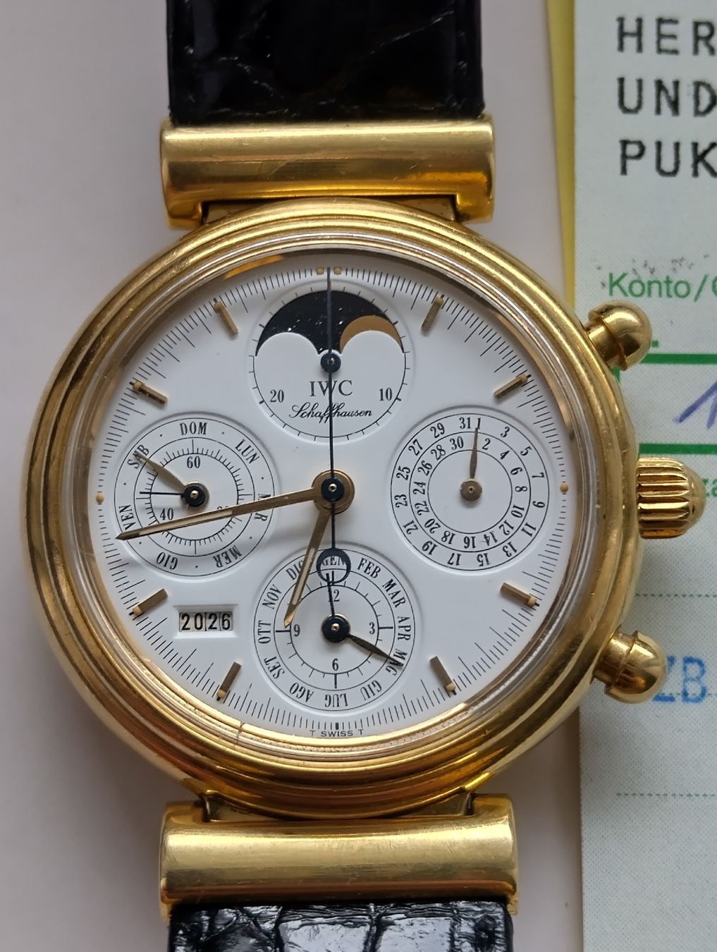 IWC Montres: IWC Gold Da Vinci  – D'occasion à Eiken par Slawomir. 4