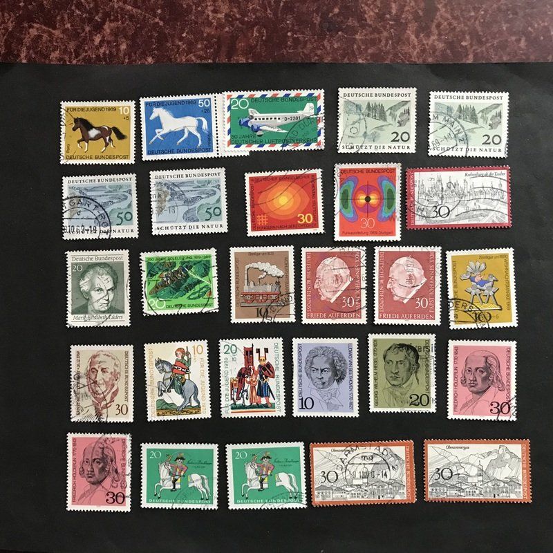 Tutti i francobolli: BRD 1962 - 1975 kl. Sammlung gest – Usato da Uitikon Waldegg venduto da Gooddeal05 6
