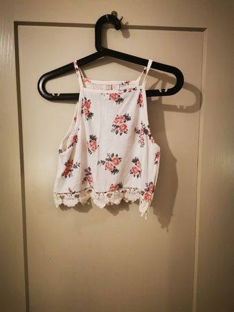 Süsses Sommer Top mit Blumenmuster, Grösse 38, neuwertig