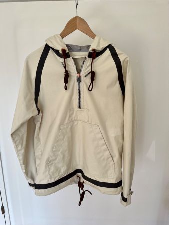 Celio Anorak Jacke, Gr. S, beige, Windbreaker - Neuwertig!