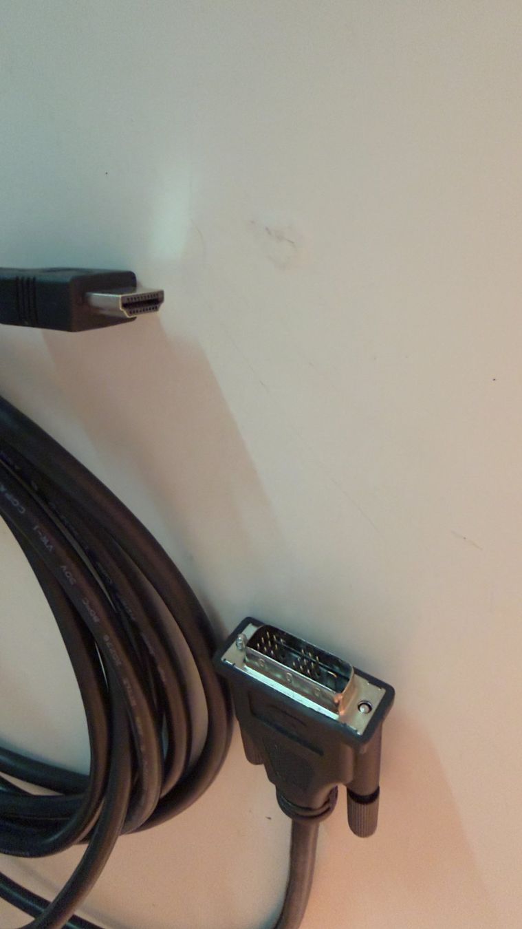 Kabel: 5m HDMI to DVI Cable – High Quality Display Cable – Gebraucht aus Ponte Capriasca von Claudio__1972 1