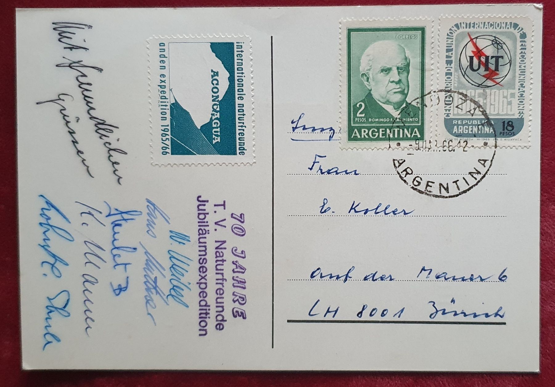 Alle Briefmarken: 4 Expeditions-Karten – Gebraucht aus Kreuzlingen von Rschweiz1 3