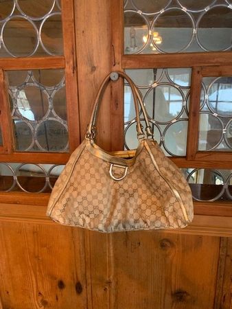 Original GUCCI Shopper Tasche beige - mit beiliegender Hülle