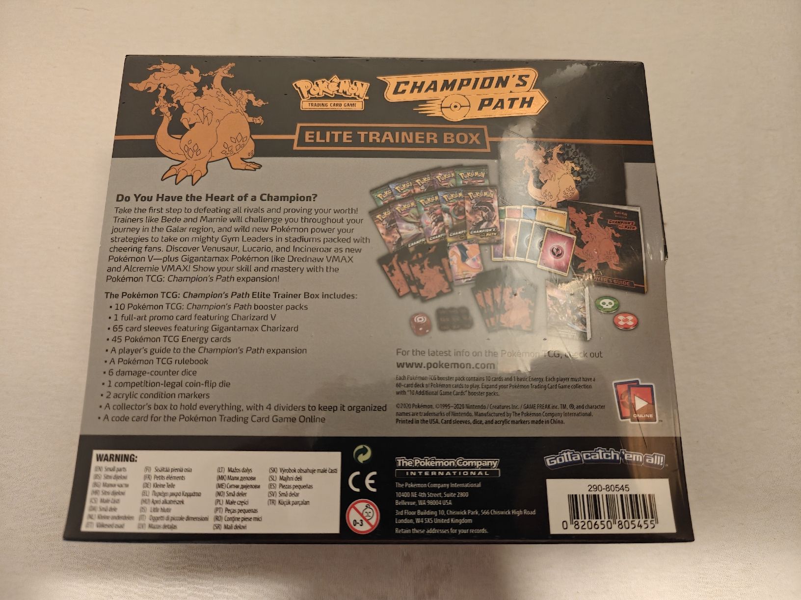 Pokémon Sammelbilder & Trading cards: Pokemon Champions Path Elite Trainer Box ab CHF 1.-- – Neu und originalverpackt aus Schaffhausen von Dionyson 1