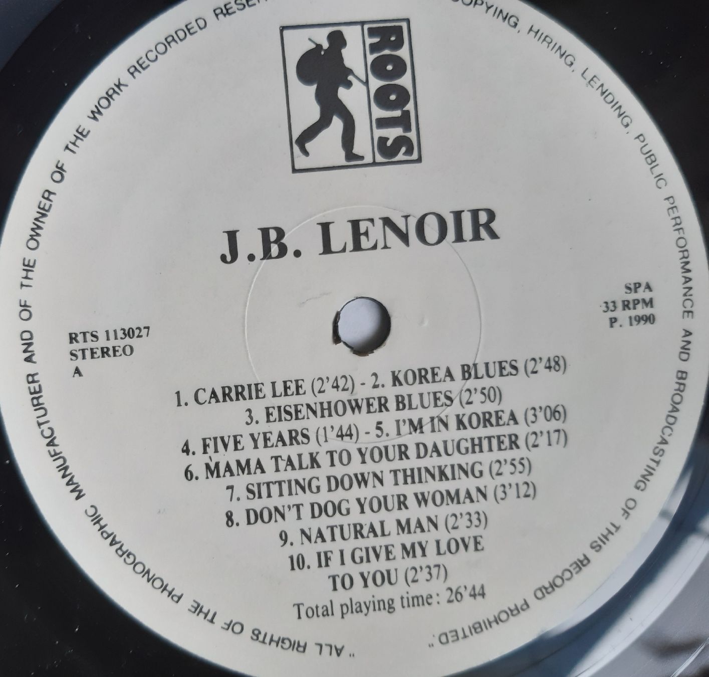 Vinyles: J.B. LENOIR:  – D'occasion à Frick par kyb_yq8h 2