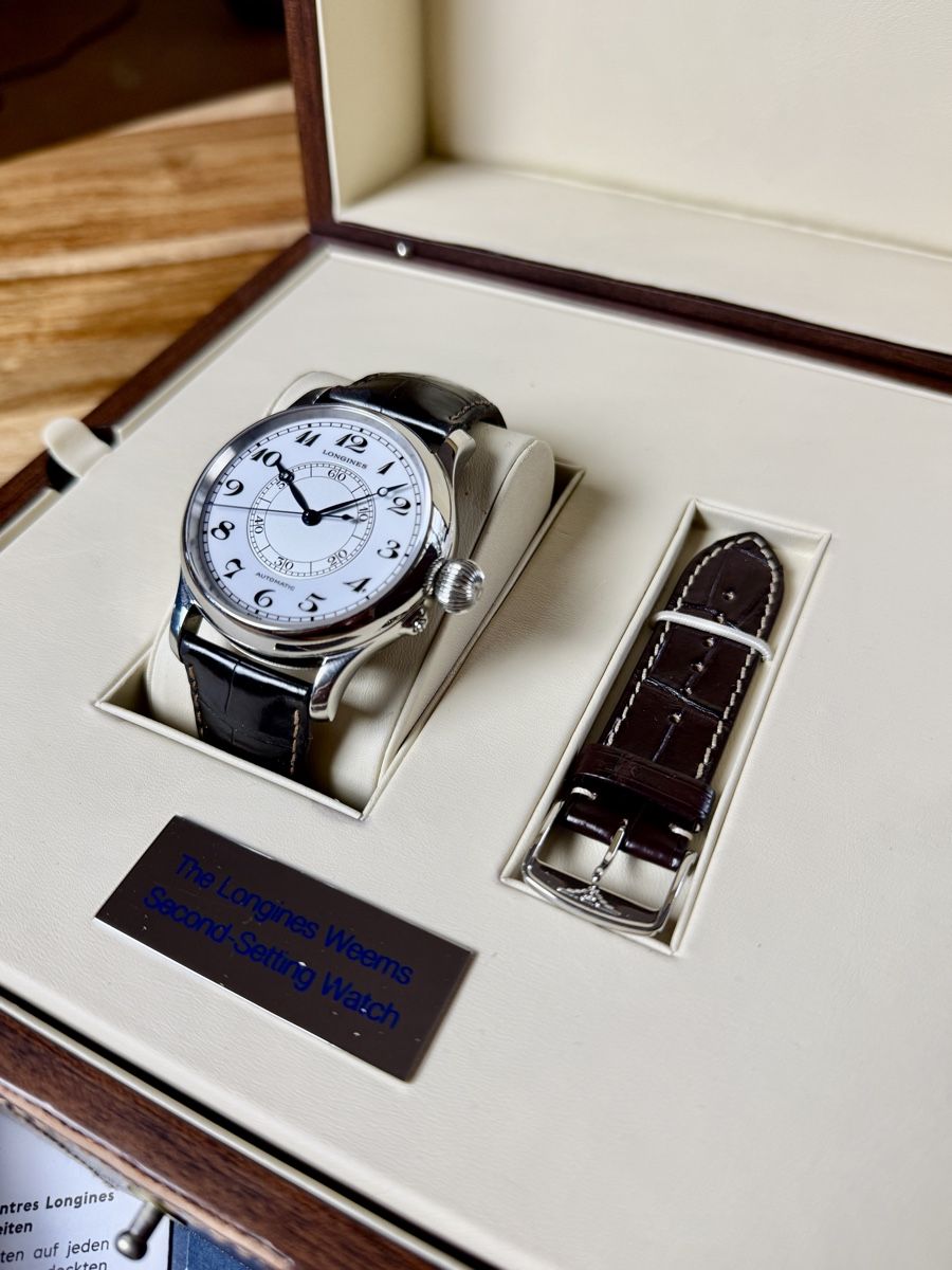 Longines Montres: Longines Weems Second-Setting Watch, Automatic, Top Zustand! – D'occasion à Selzach par rem_c8 3