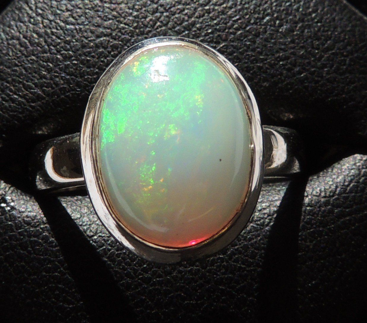 Anelli: Äthiopischer Opal Fingerring Gr. 60 – Usato da Waldenburg venduto da schaller707 3