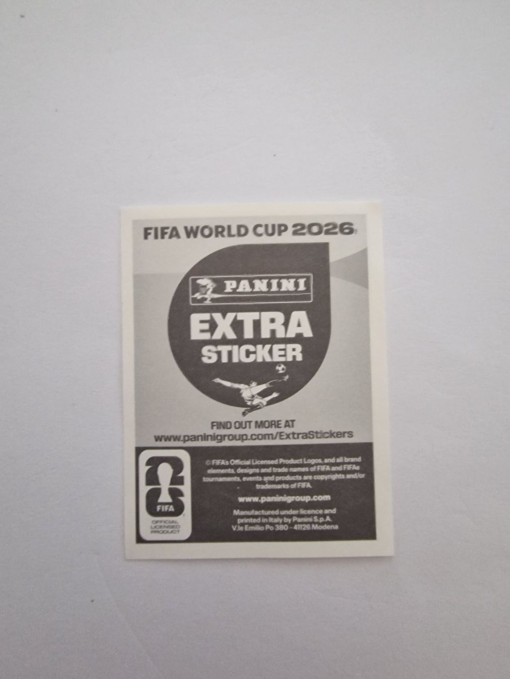 Panini Carte collezionabili: WM 2026 Panini extra sticker gold – Nuovo (secondo la descrizione) da Adliswil venduto da vendor123 1