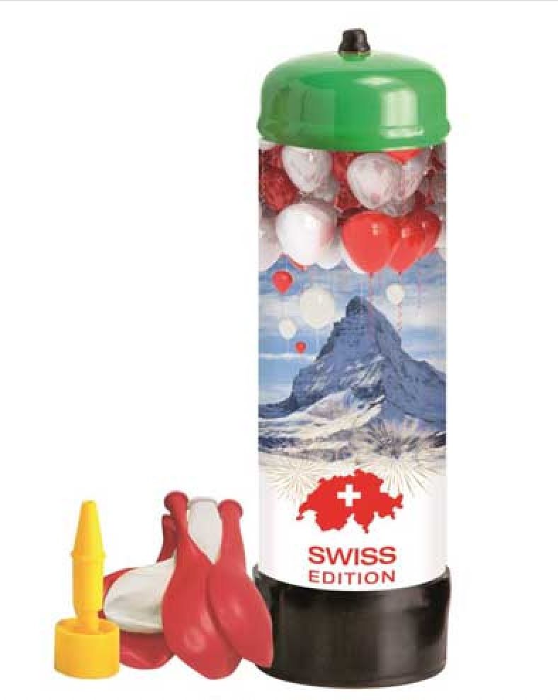 Tutte le decorazioni: Party "SWISS EDITION" Ballon - Set – Nuovo e nell'imballaggio originale da Solothurn venduto da auktion-schweiz 1