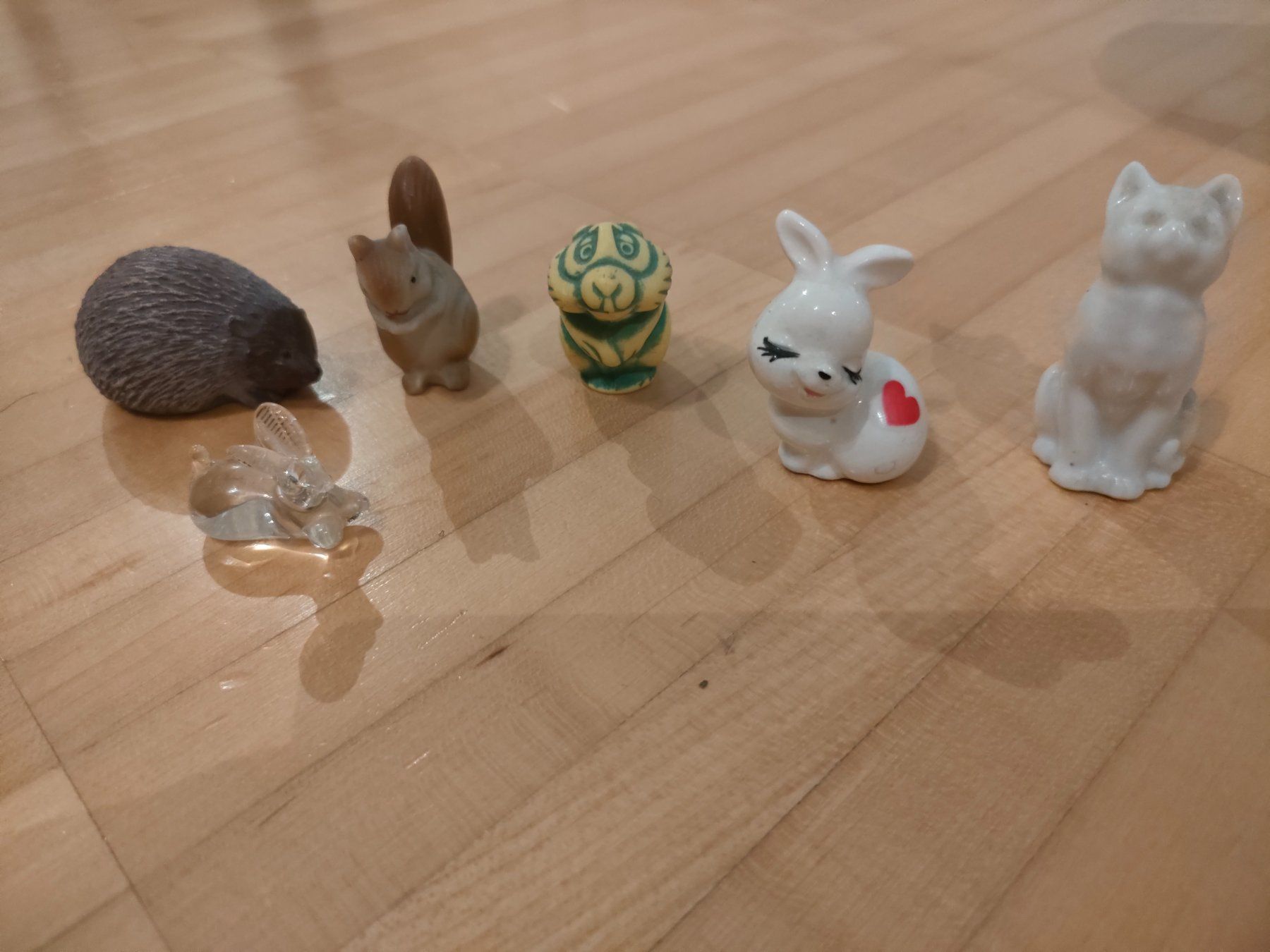 Figuren: Dekofiguren diverse Tiere (Katze, Igel,...) – Gebraucht aus Wiesendangen von s_er 2