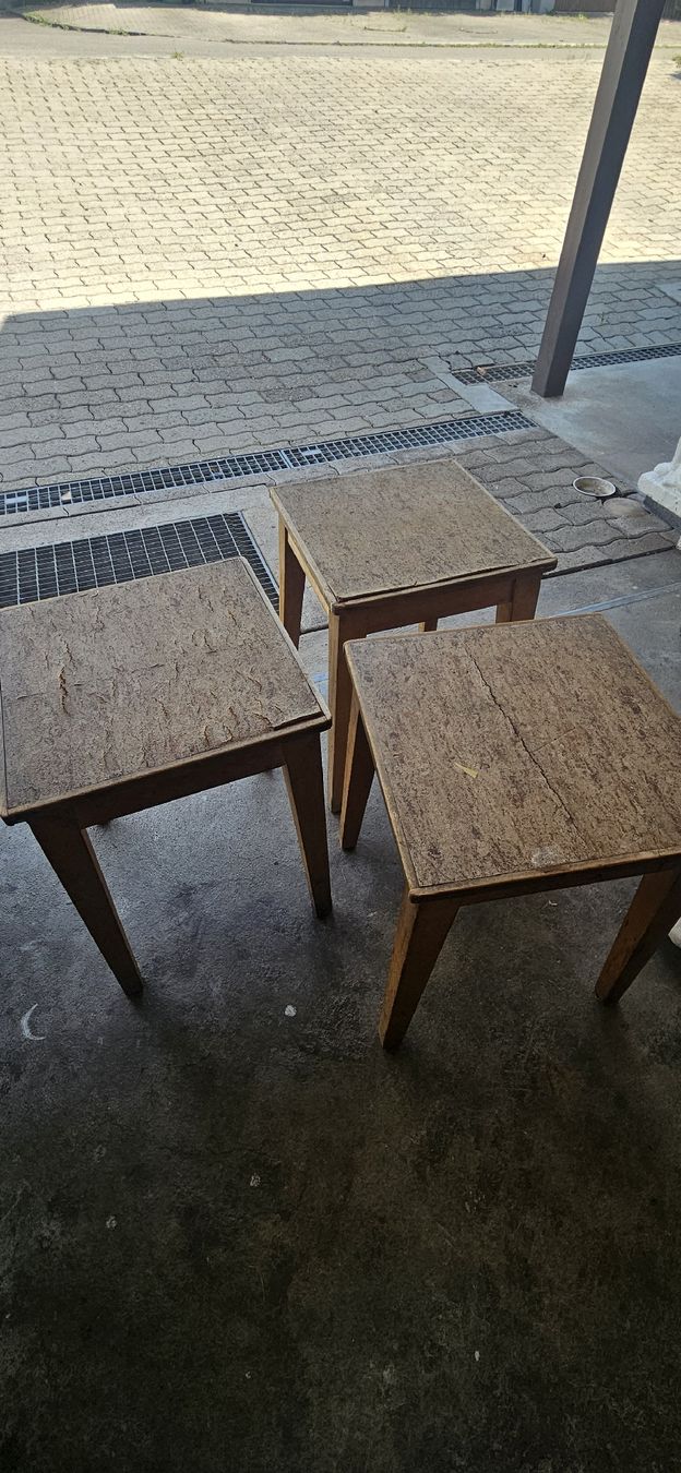 Sgabelli: 3x Holzhocker – Usato da Belp venduto da Ginus85