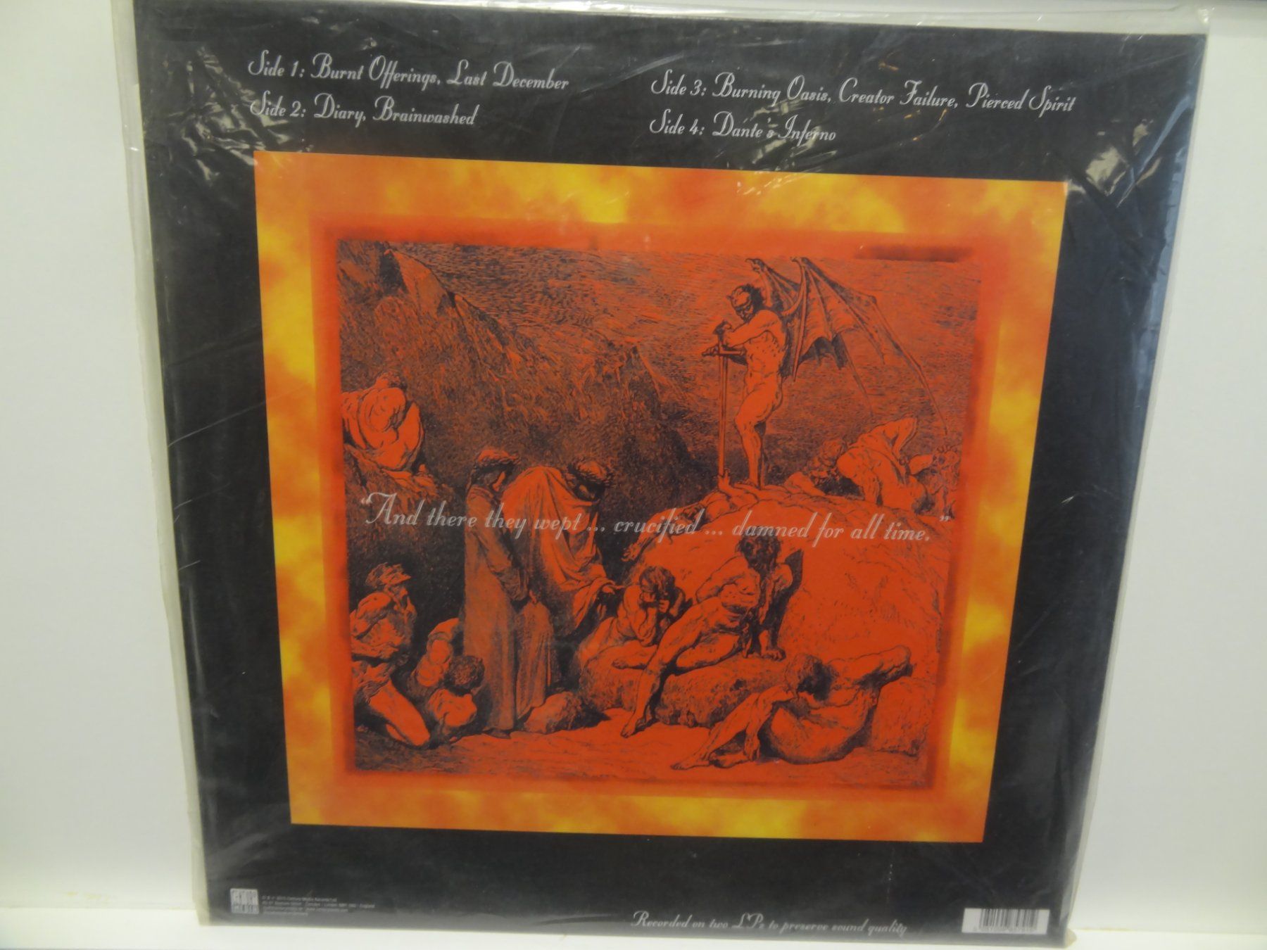Schallplatten: Iced Earth - Burnt Offerings LP - poster!! – Gebraucht aus luzern von musicandart 1