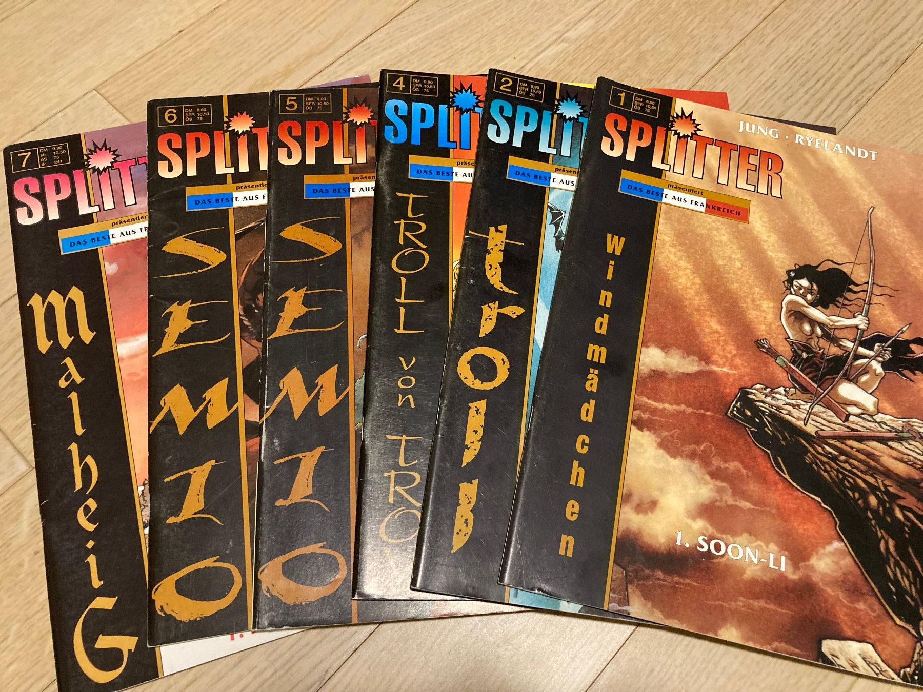 BD: Comichefte SPLITTER – D'occasion à Mauensee par Etrigan 1