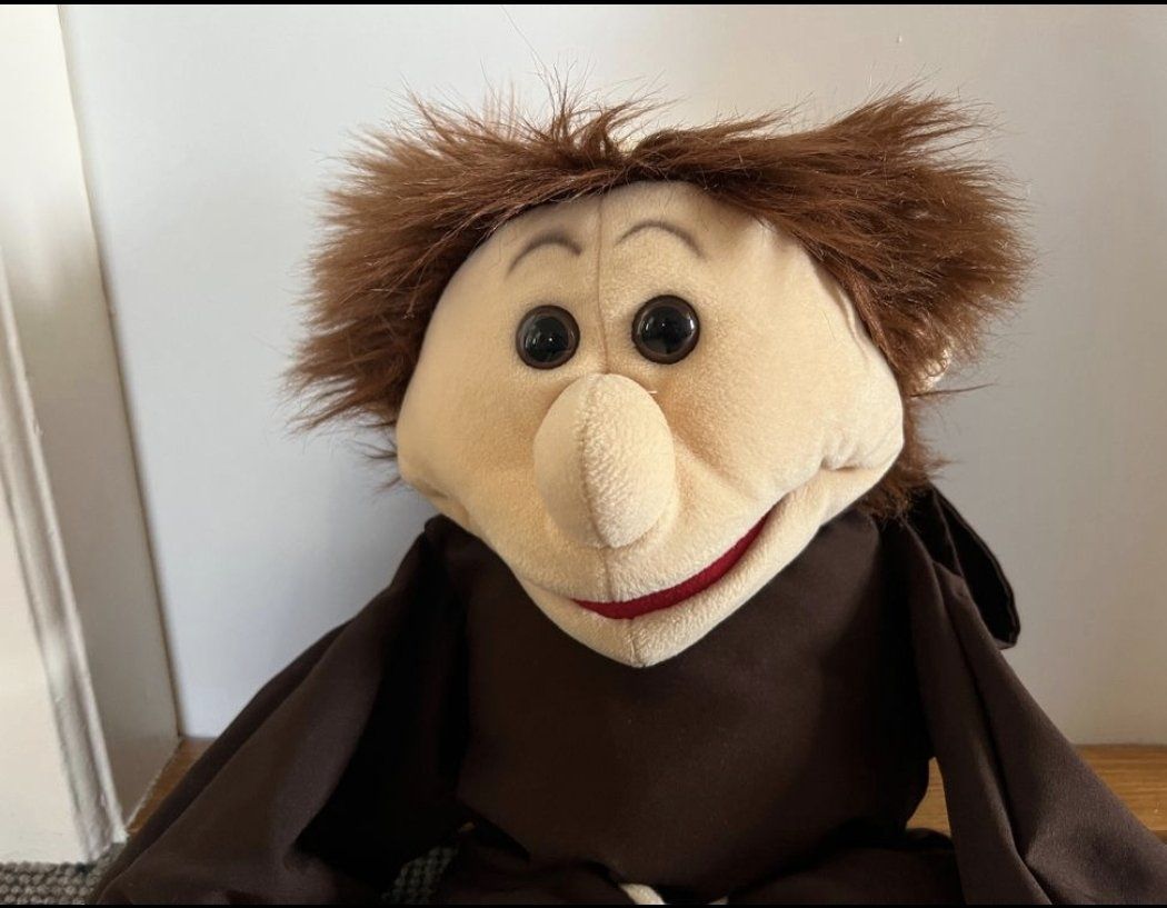 Bambole: Handpuppe Living Puppets Mönch 70cm – Usato da Dinhard venduto da schwalbenflug01 1