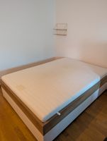 Bettgestell mit Lattenrost & Stauraum, 140x200cm