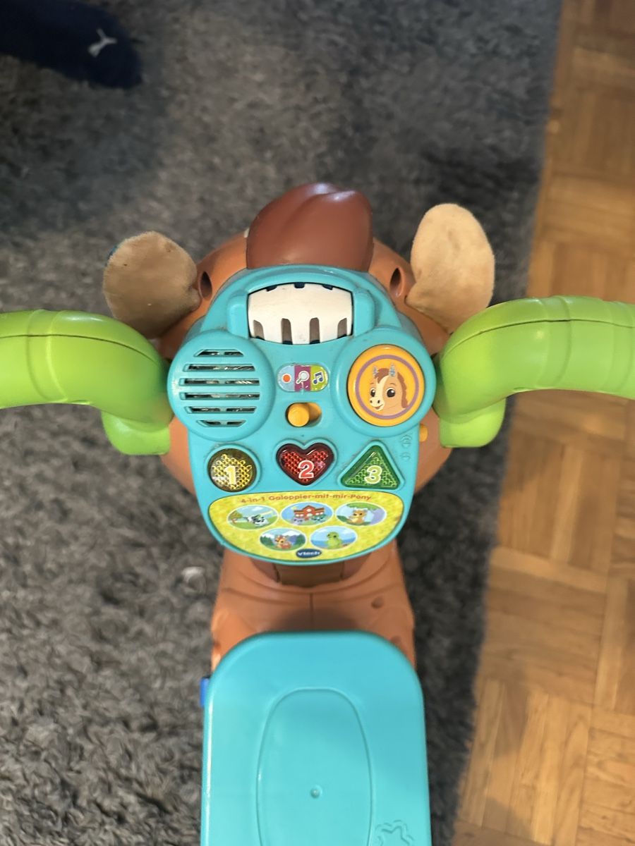 Veicoli per bambini: Vtech 2-in-1 Lauflern-Pferd mit Musik – Usato da Basel venduto da olgarachel 1