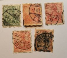 Dt. Reich 1899 Reichspost