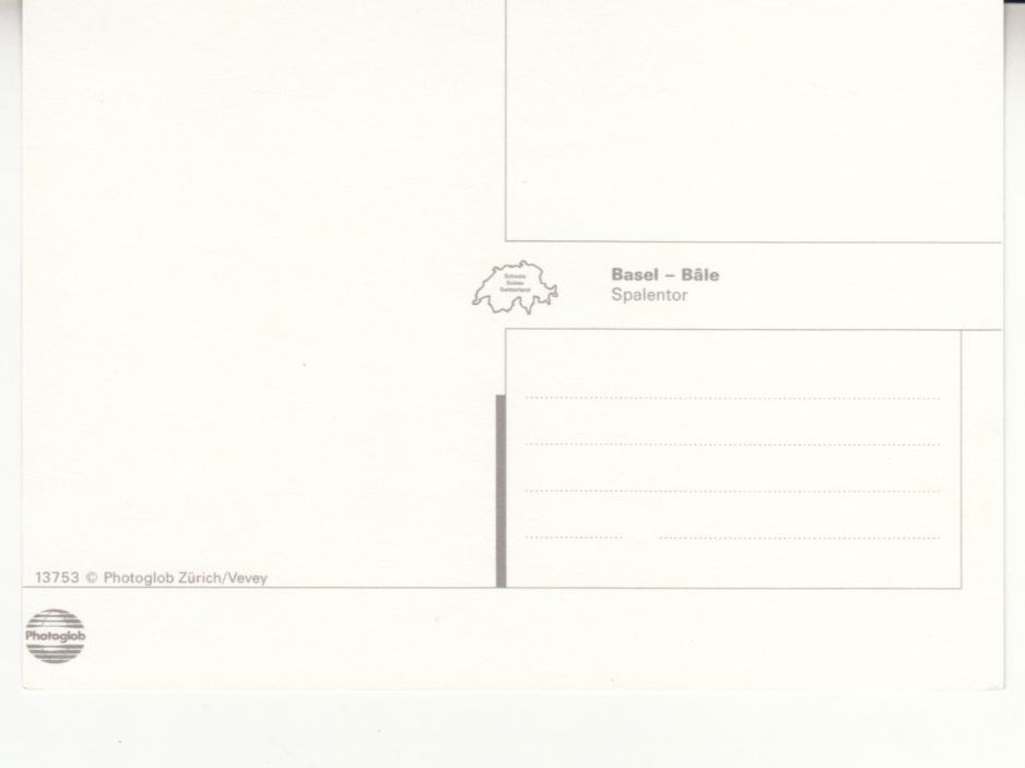 Cartoline postali: Basel ca. 1980 – Usato da Bürglen TG venduto da StampGraf 1
