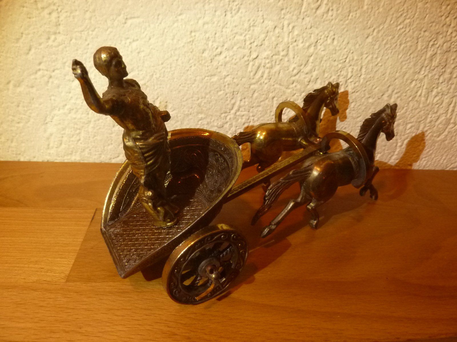 Sculture & Statue: Messing Streitwagen Antike Gladiator Gaius Iulius Caesar – Usato da Hochfelden venduto da swissice 4