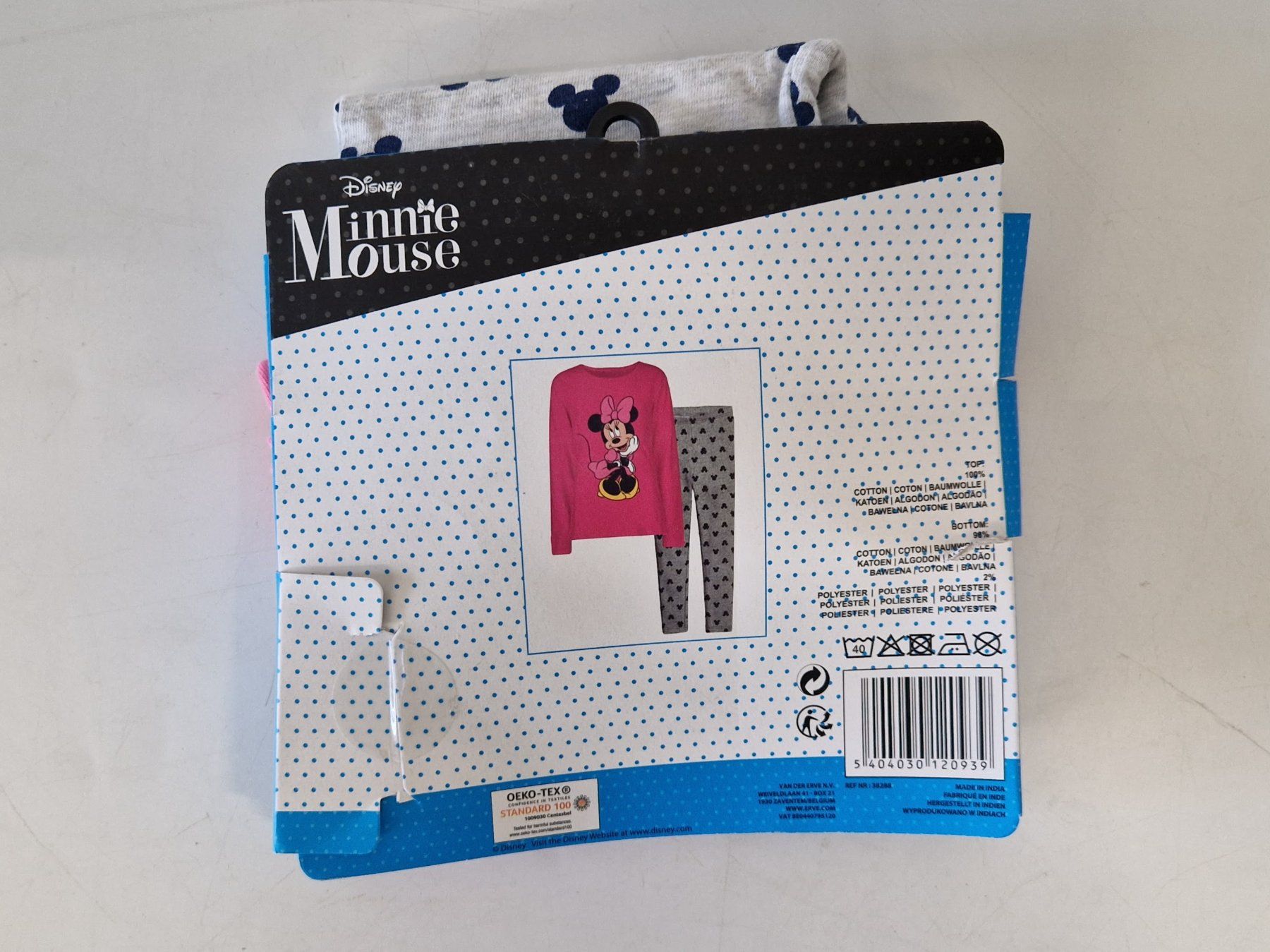 Disney Pigiama & Simili: Kinderpyjama Minnie Mouse (Grau) Grösse 92 – Nuovo (secondo la descrizione) da Muhen venduto da Restwert_Muhen 2