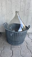 34L Korbflasche, Glasballon, Demijohn, Dame-jeanne Bonbonne