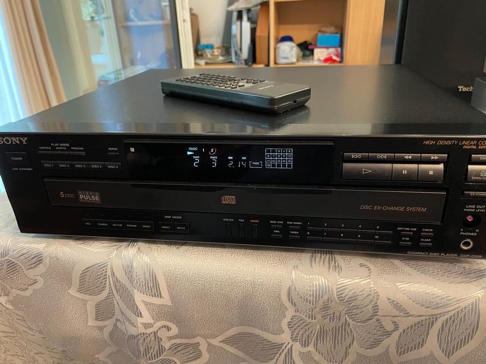 Sony CDP-C535 CD -Player | Acheter sur Ricardo