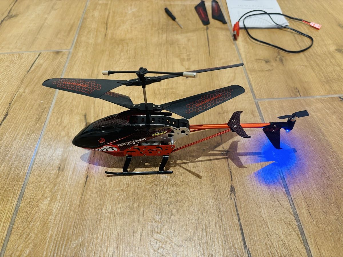 Modellismo RC: Carson Metal Beast RC Helikopter – Difettoso da Lachen SZ venduto da snick44 2
