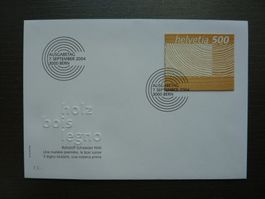 2004  FDC  Schweizer Holz,  Fr. 2.50