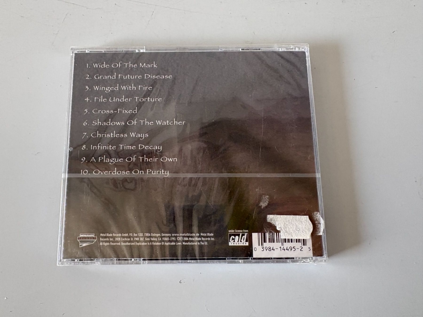 CD: INCAPACITY - 9th order Extinct CD 2005 Death Thrash Metal – Nuovo e nell'imballaggio originale da Wiedlisbach venduto da Andrisa 1