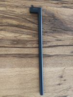 Neu Handtuchhalter 41cm SM Schwarz Matt von Bodenschatz