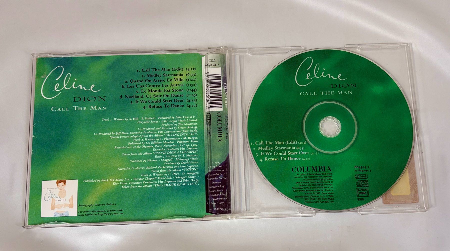 CDs: 4 Single CDs Céline Dion – Gebraucht aus Zürich von Drahtzug 7