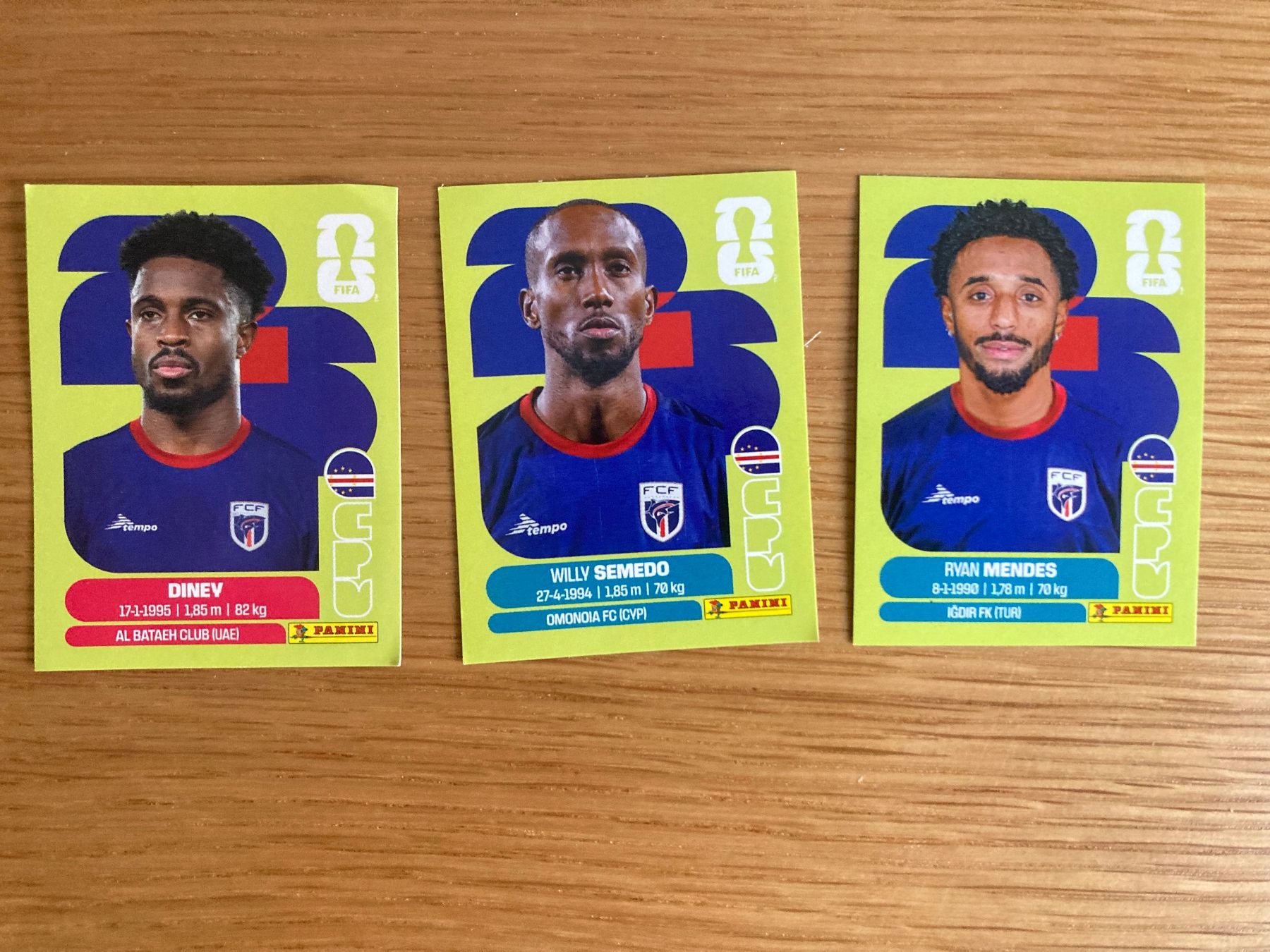Panini Sammelbilder & Trading cards: WM Sticker CPV 5, 17, 19 – Neu (gemäss Beschreibung) aus Winterthur von Whitefish