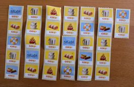 32x COOP MÄRKLI - SPLASH - SAMMELMARKEN