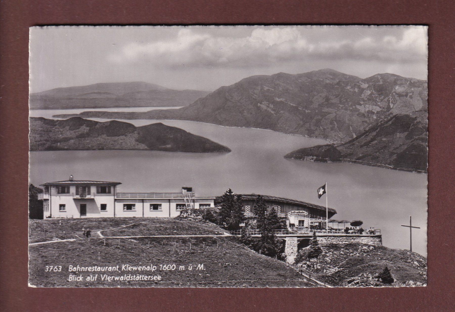 Cartoline postali: Bahnrestaurant KLEWENALP – Usato da Pully venduto da nicecards-shop