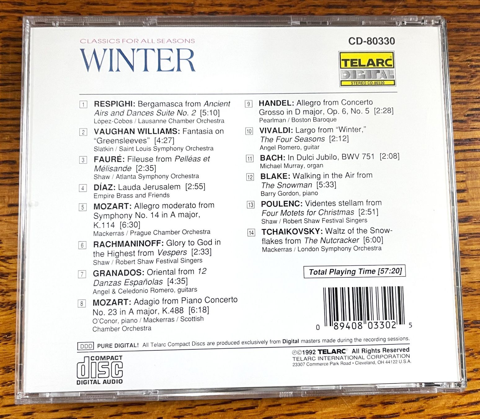 CD: Classics for all Seasons - WINTER CD – Usato da Oftringen venduto da Vucki 1