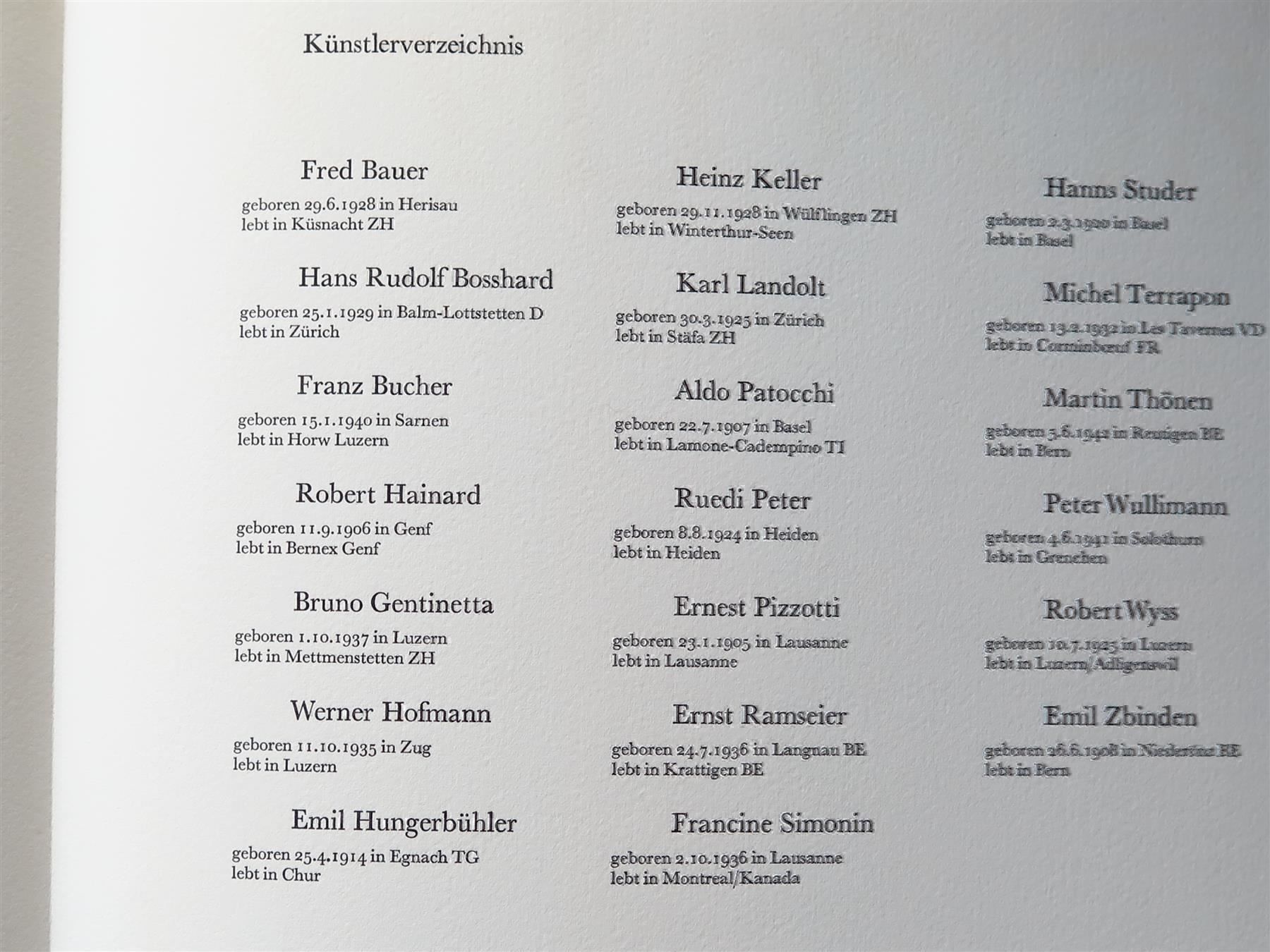 Dipinti: (A 27) XYLON 78, Kunstmappe – Usato da Bern venduto da Jwpm66 1