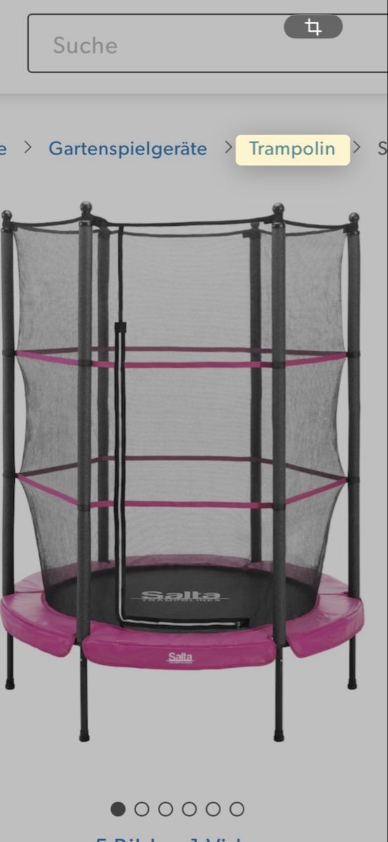 Salta Trampoline: Trampolin – Gebraucht aus Rupperswil von ConradD