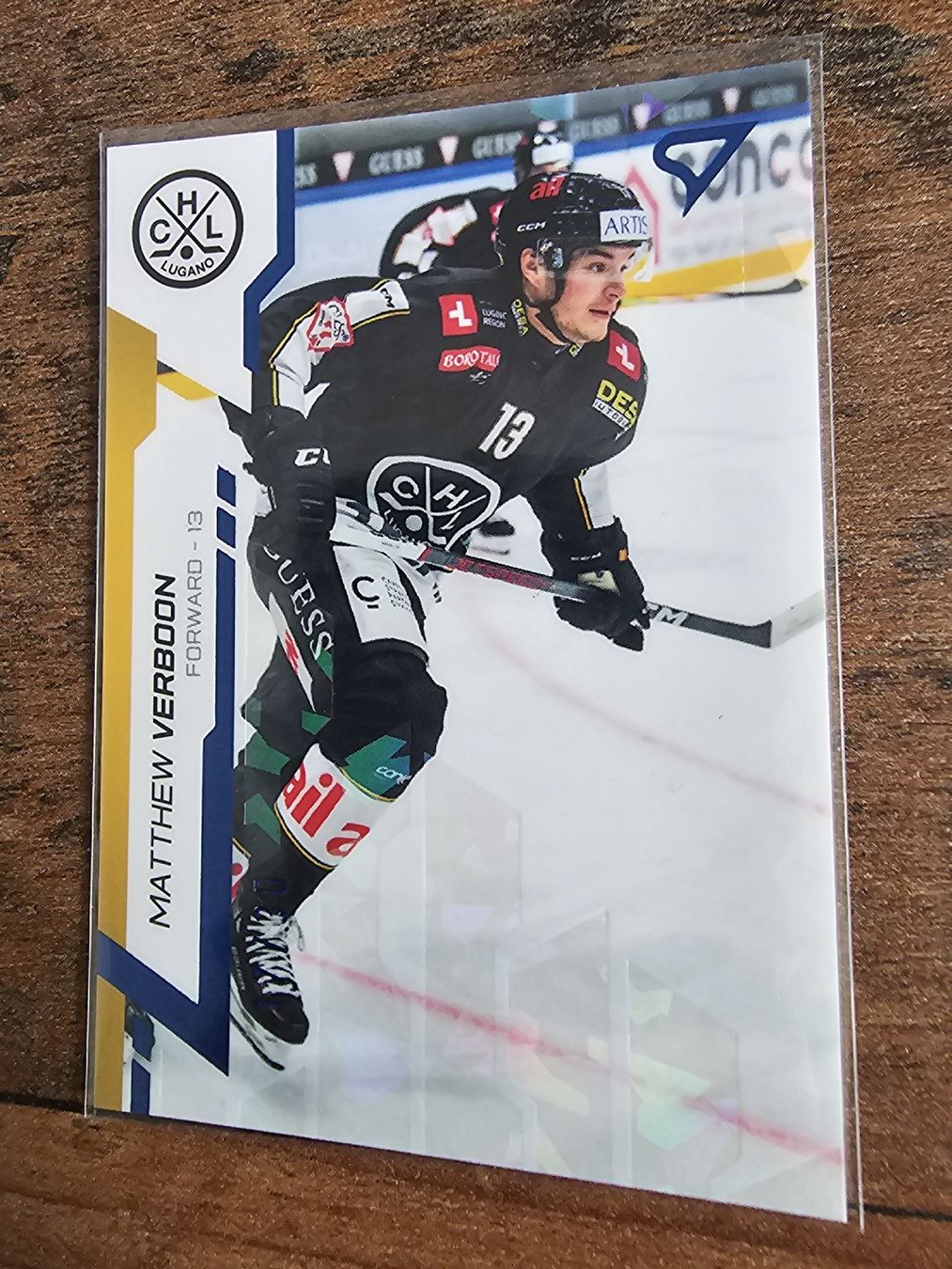 Matthew Verboon Blue limitiert 17/30 Sportzoo HC Lugano (Neu (gemäss ...