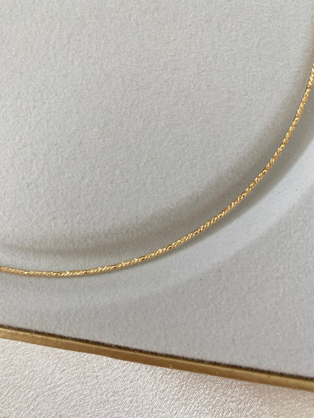 Catenine: Halsreif in 18K Gold – Nuovo e nell'imballaggio originale da Sarnen venduto da Yingsperlen1 1