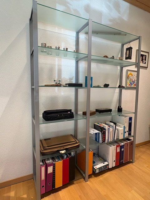 Scaffali: Regal Metall/Glas  200x156x35cm – Usato da Wallisellen venduto da Mf1000 2
