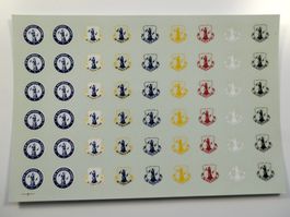 1/48 USAF Air Nation Guard ANG Insignias - Decals