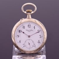 Ulysse Nardin Silber Lépine mit sehr seltenem Werk 1905